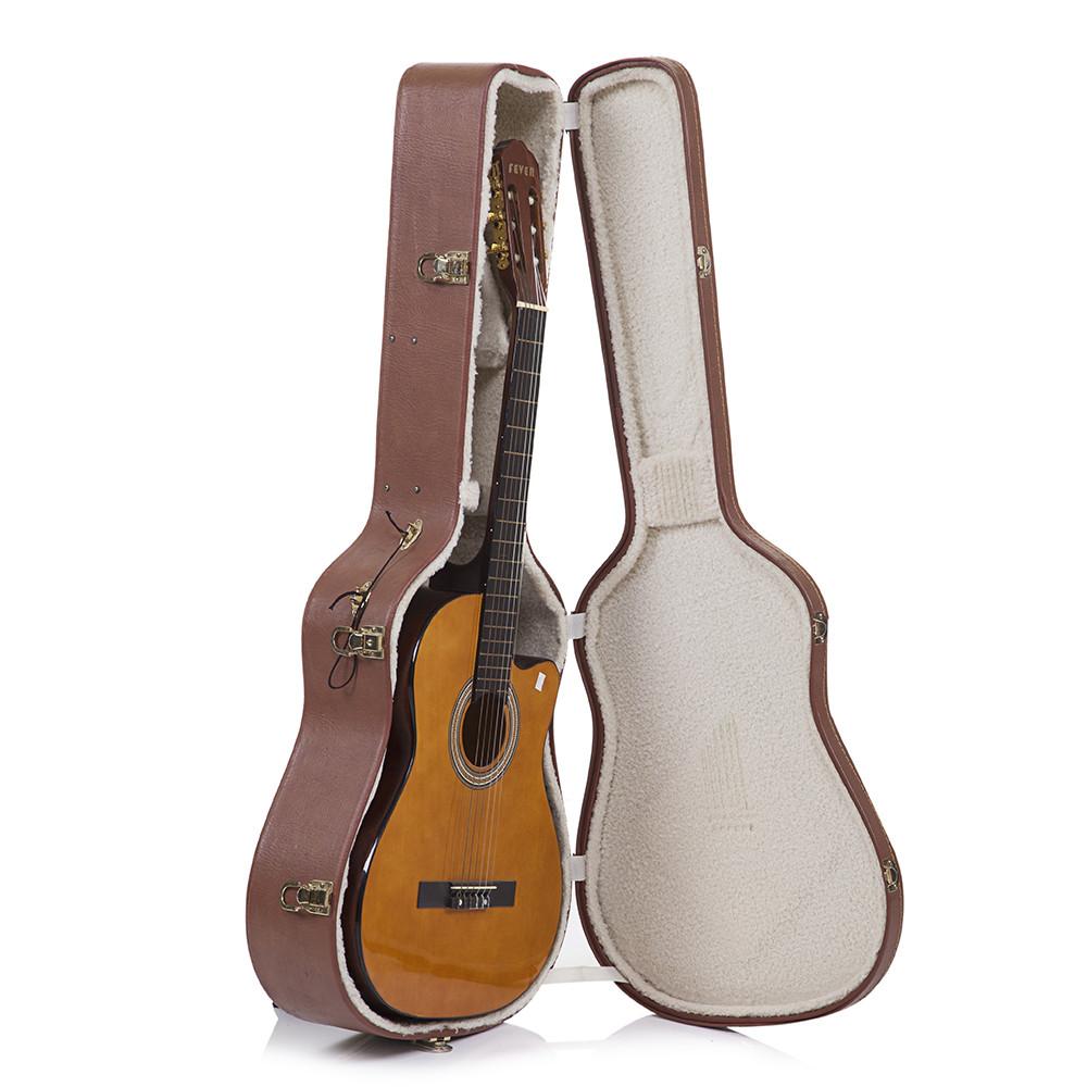 Brown Guitar Case