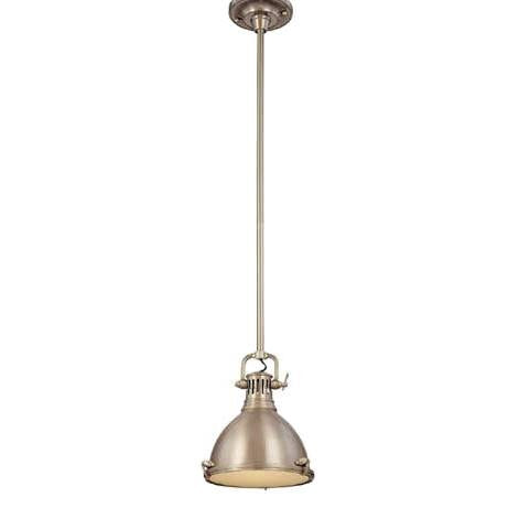 Silver Metal Industrial Pendant