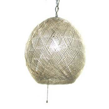 Off White Cocoon Hanging Pendant