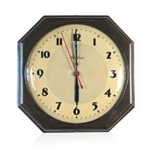 Telechron Octagon Wall Clock