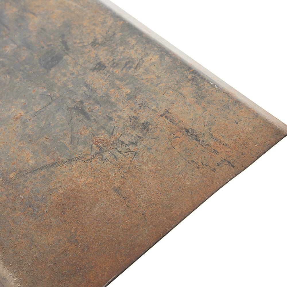 Rusted Metal Firewood Holder