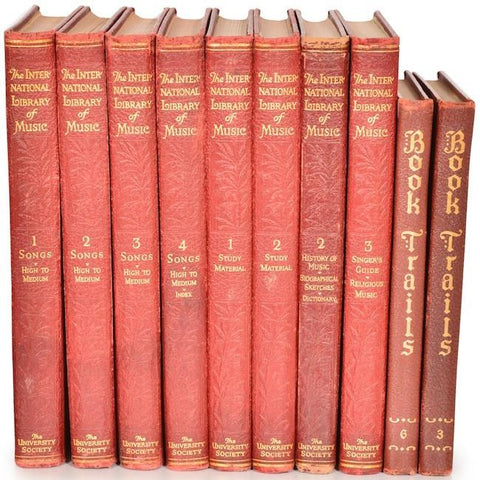 Books - The International Library of Music