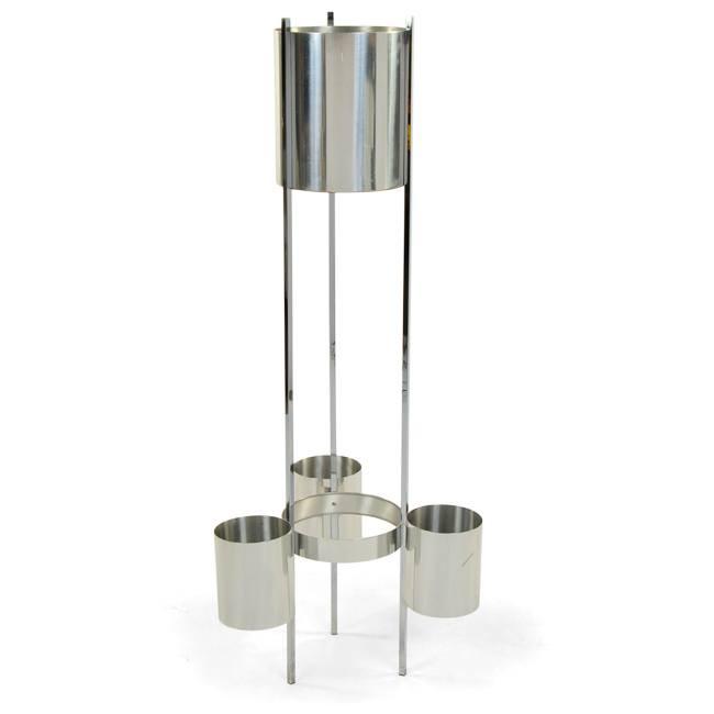 Metal Cylinders Planter