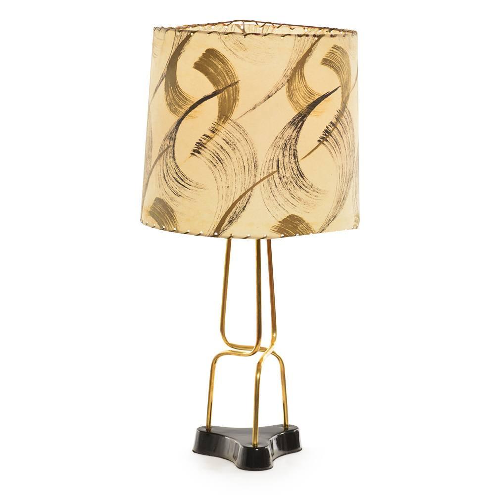 Golden Tubes Lamp