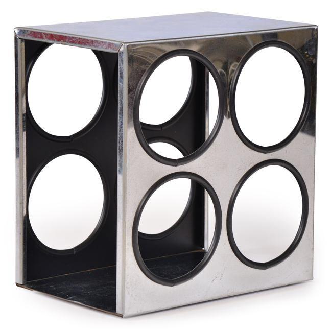Chrome Bottle Rack