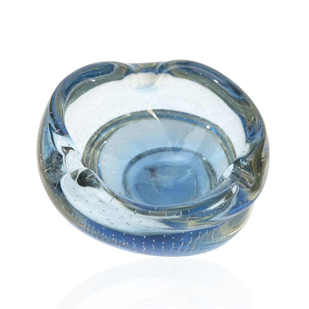Set of glass Ashtrays