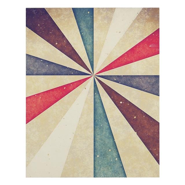 0167 (A+D) Carnival Pinwheel (11" x 14")