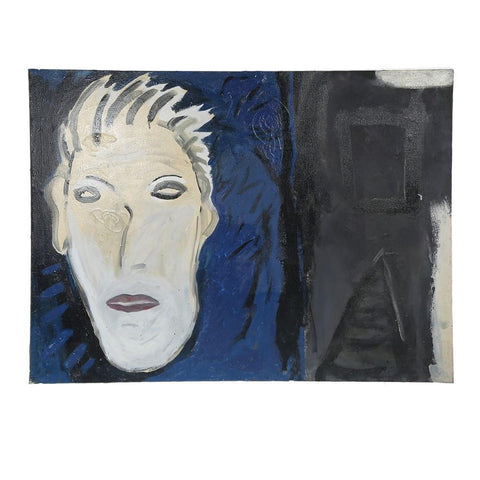Abstract White Face