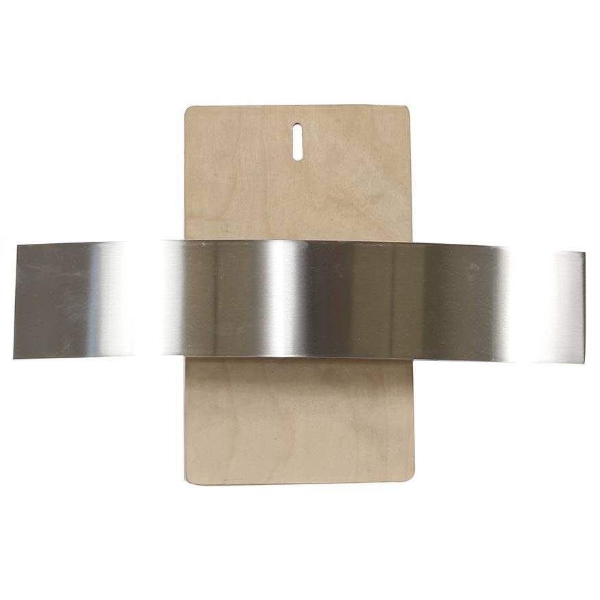 Metal and Wood Sconce