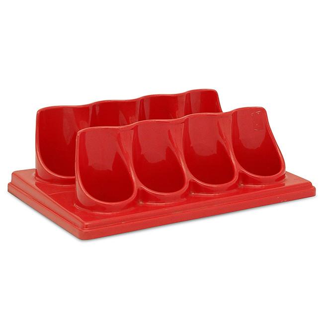 Red Plastic Bottle Holder