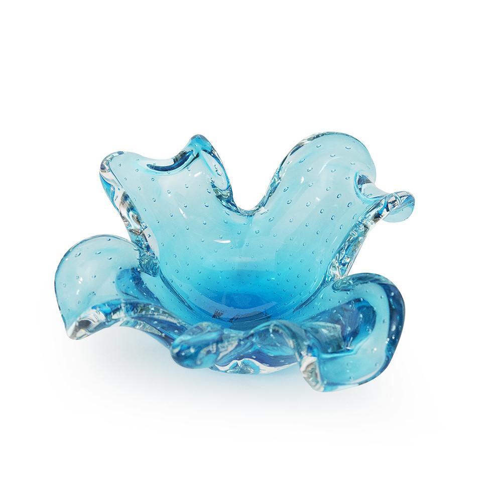 Set of glass Ashtrays