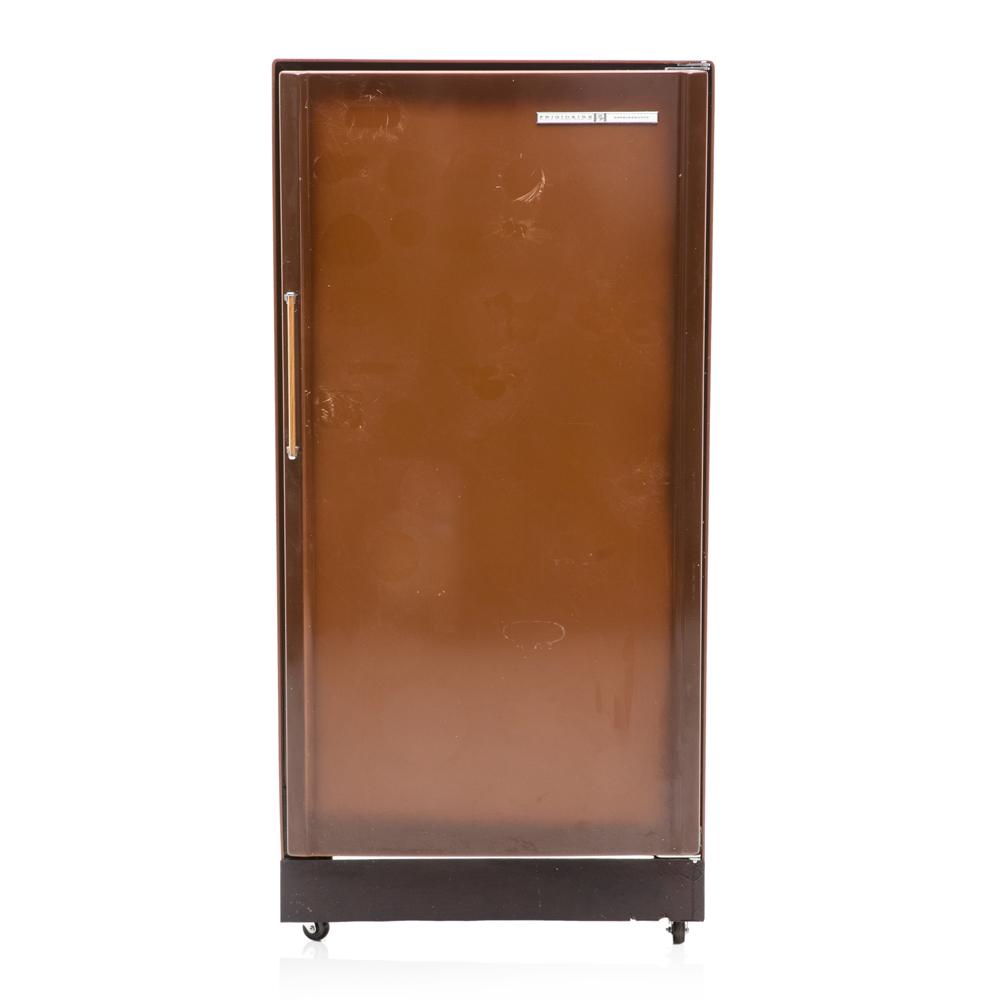 Brown 70's Open Back Fridge
