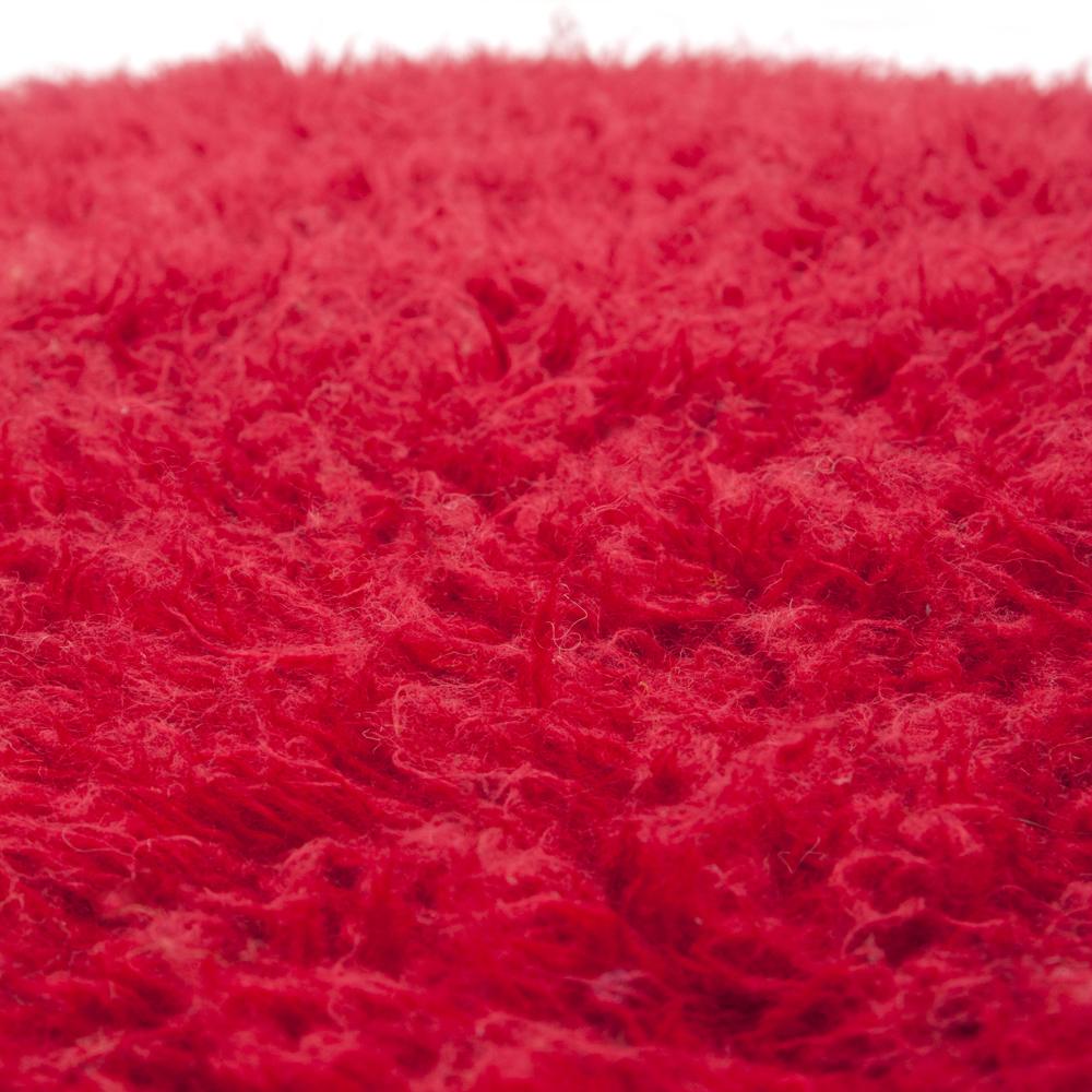 Red Fluffy Shag Rug