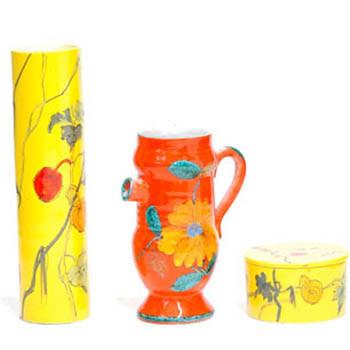 Color Ceramic Jars
