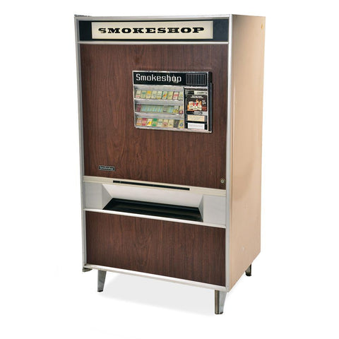 Wood Grain Cigarette Vending Machine