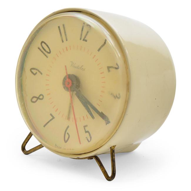 Westclox Clock - Beige