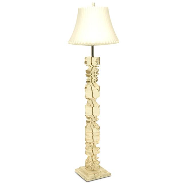 Lucite Floor Lamp