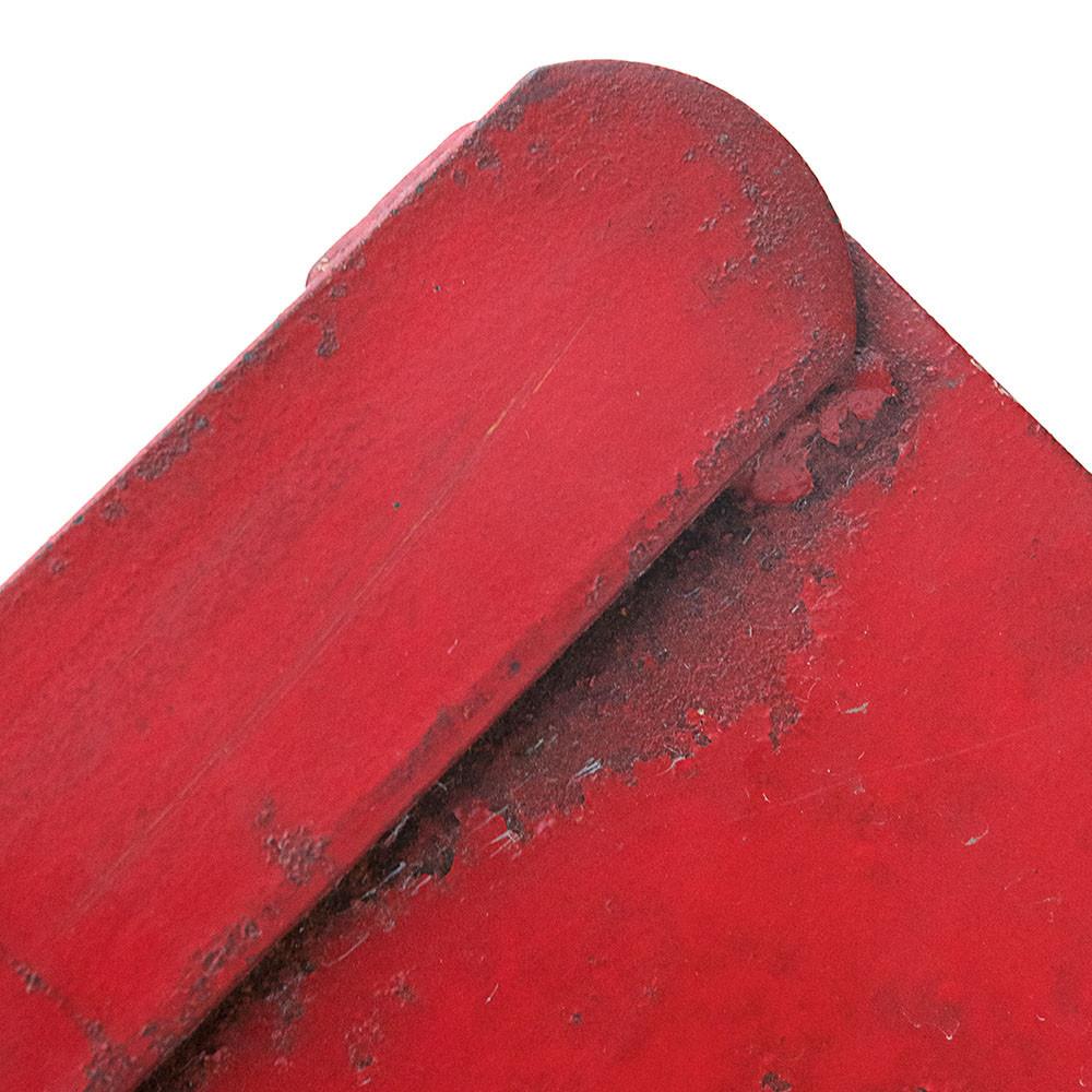 Red Industrial Rolling Tool Cart