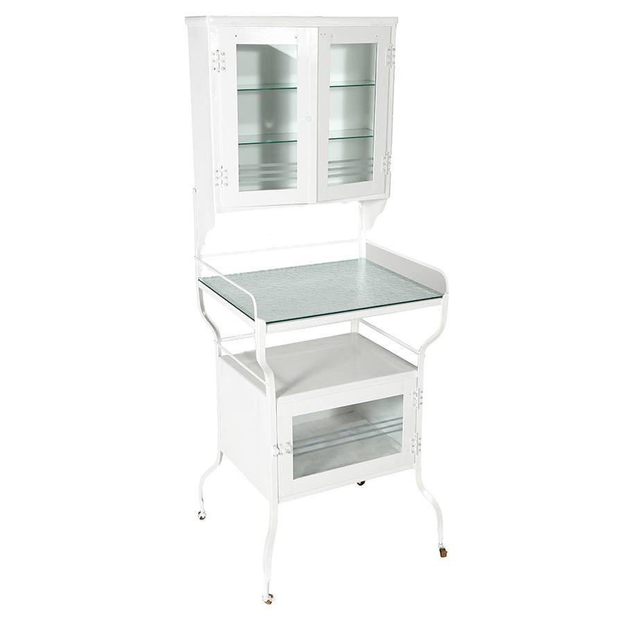 White Medical Cabinet