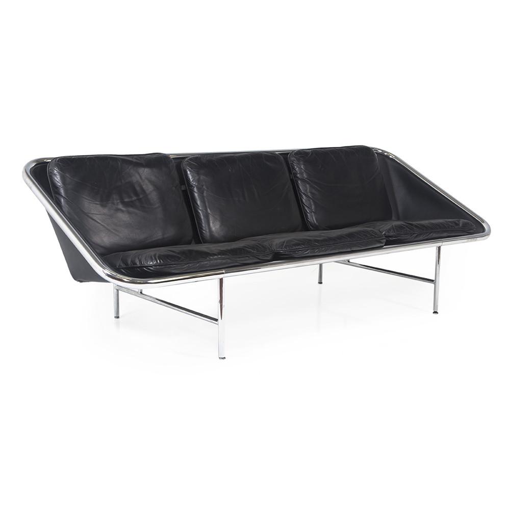 Nelson Sling Sofa - Black