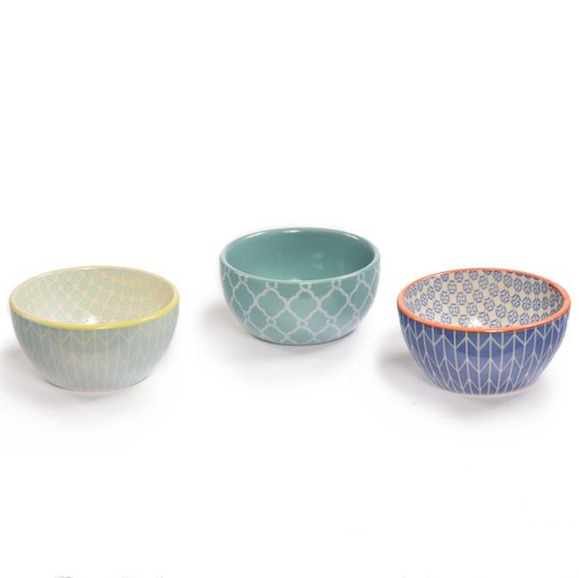 Blue Aqua Ceramic Dip Bowl (A+D)