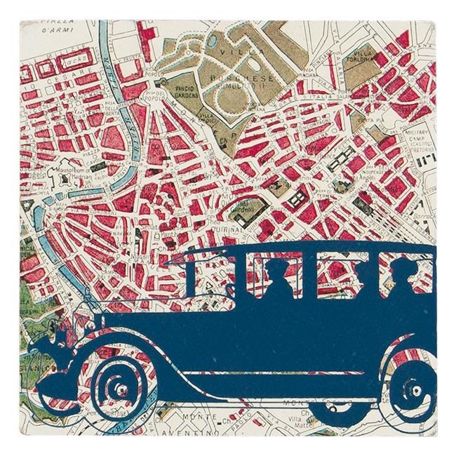 0131 (A+D) Model T Map (6" x 6")