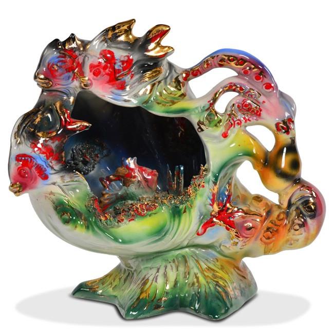 Green Aquatic Sculpture