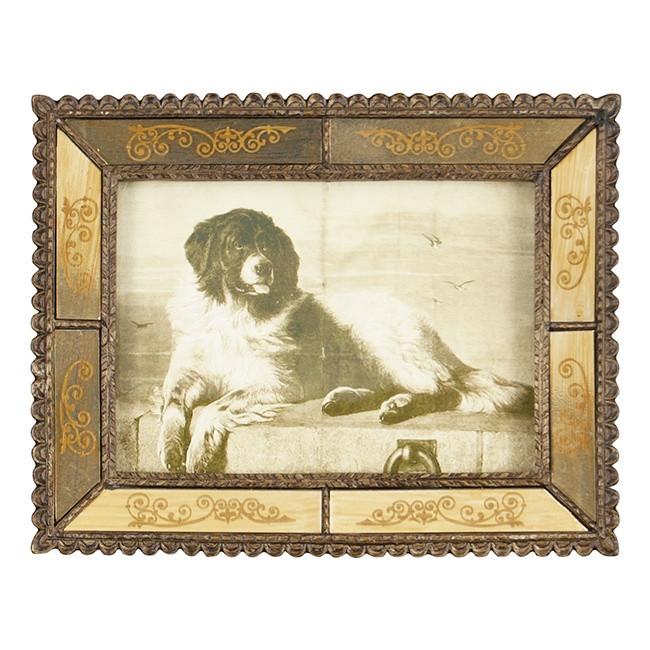 0187 (A+D) Dog Mirror Frame