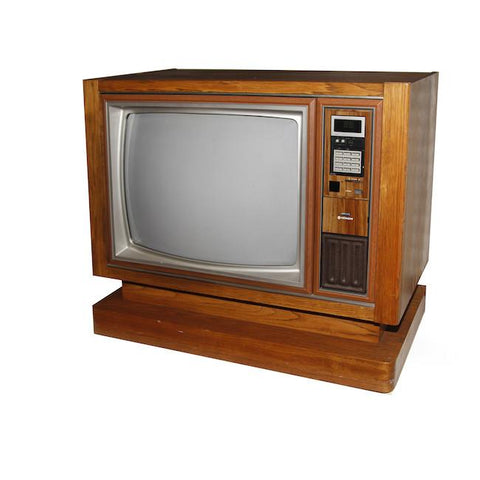 Wooden Hitachi Television