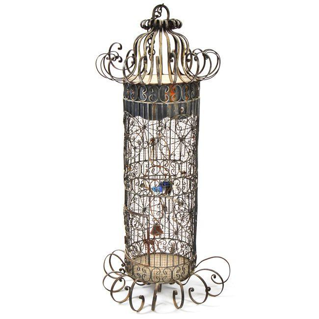 Ornate Tube Birdcage