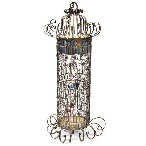 Ornate Tube Birdcage