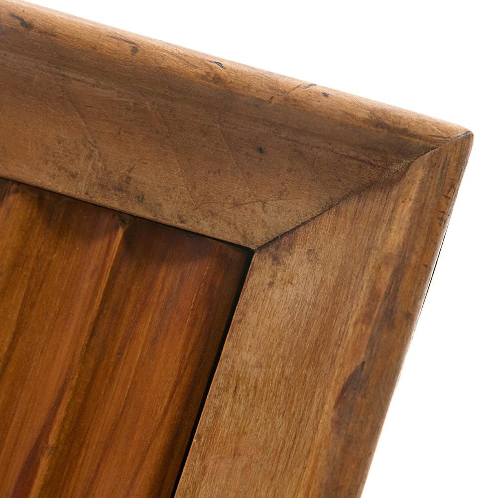 Wood Mid Century Rustic Console Table