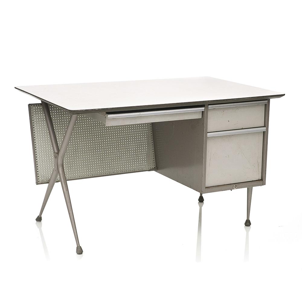 Metal "X" Leg Desk