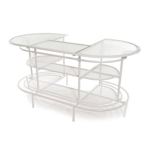 White Outdoor Bar