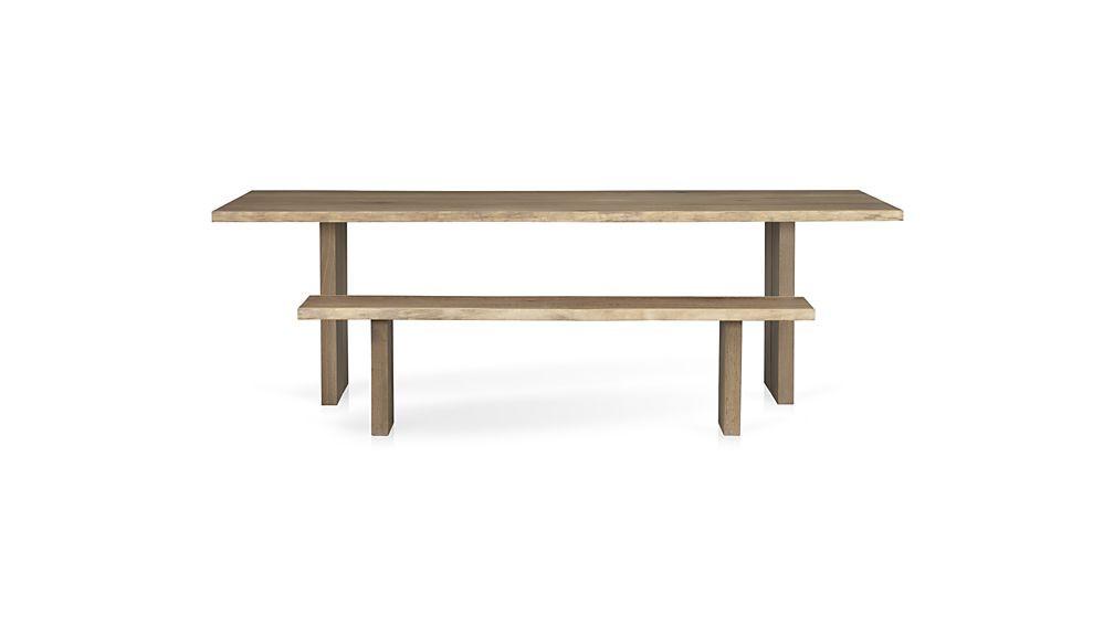 Wood Dakota Live Edge Bench