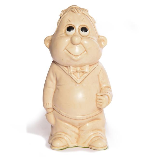 Beige Preppy Man Statue