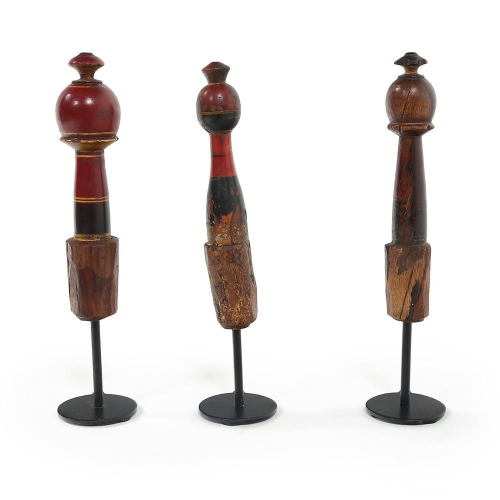 Wood Table Ornament on Stand No. 2 (A+D)