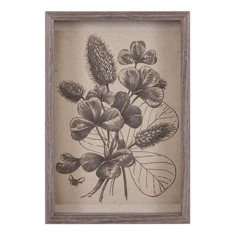 0497 (A+D) Small Clover Engraving