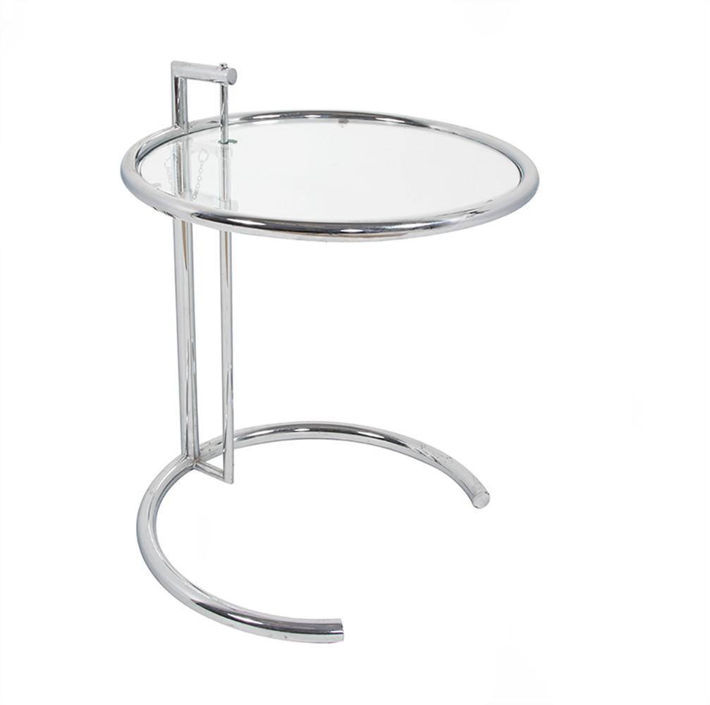 Chrome Eileen Gray Side Table