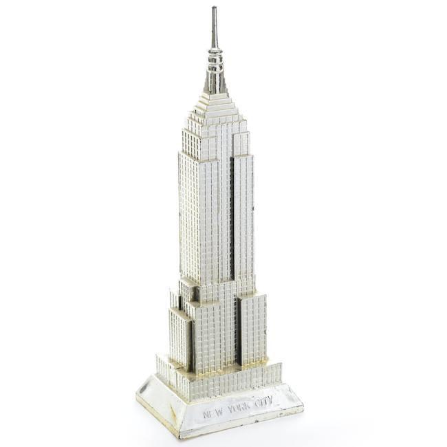 Silver Empire State Building