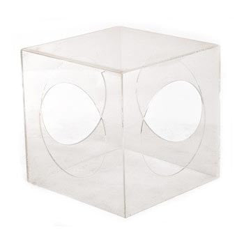 Clear Acrylic Side Table