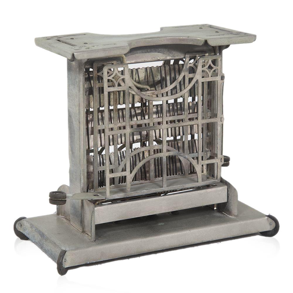 Silver Vintage Toaster