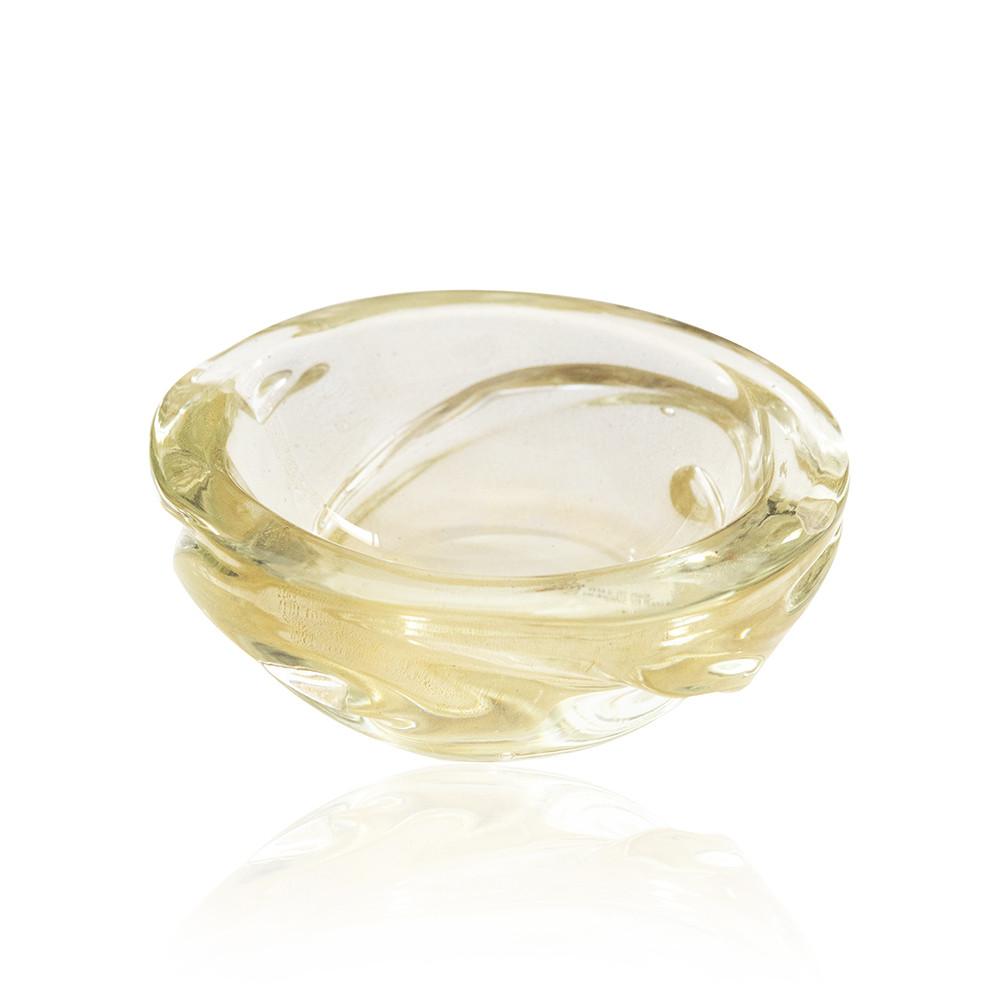 Set of glass Ashtrays
