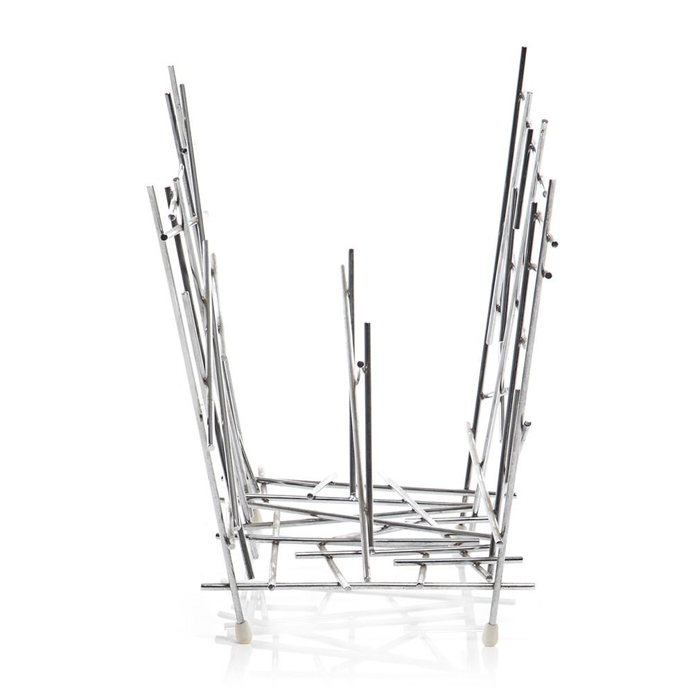 Silver Campana Magazine Rack
