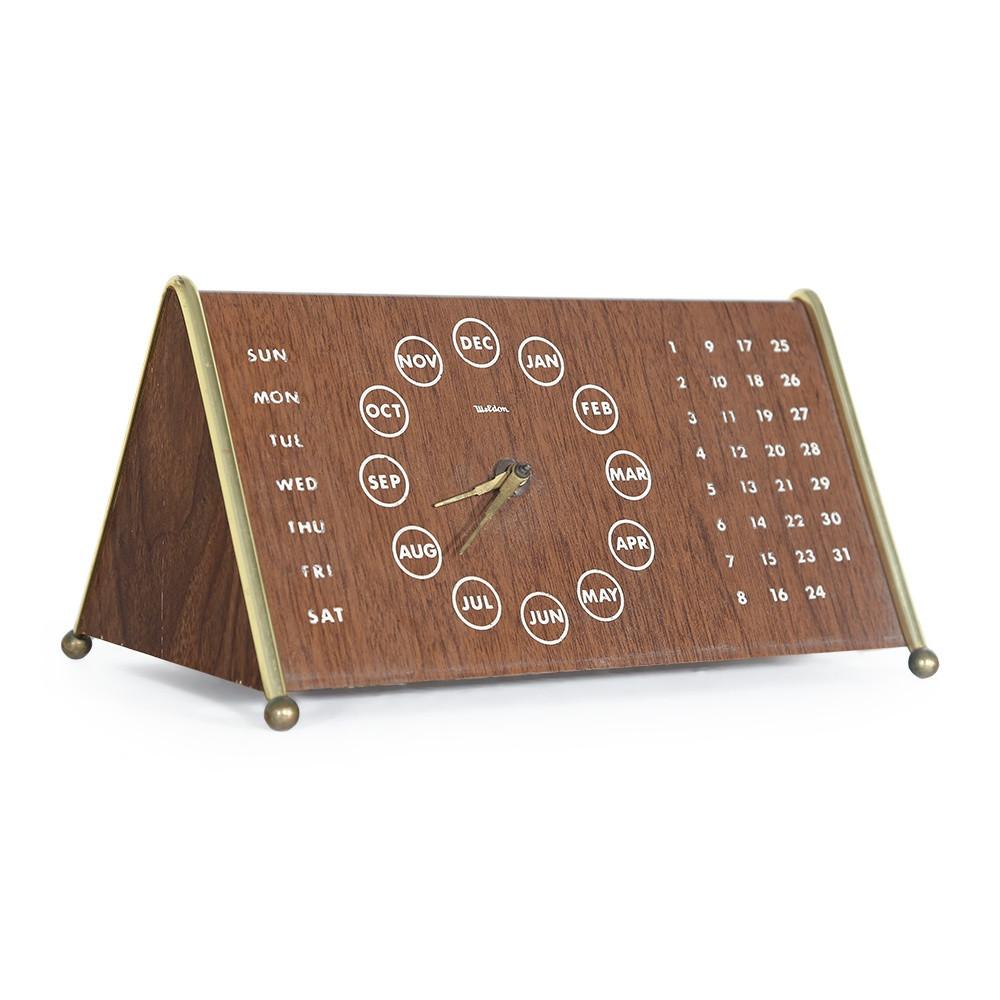 Wood Clock & Calendar