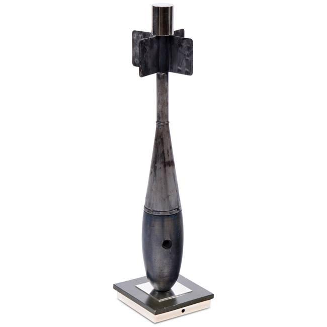 Metal Bomb Sculpture