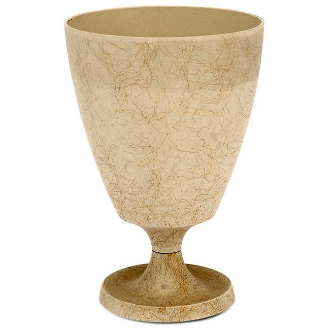 Fiberglass Planter - Tan