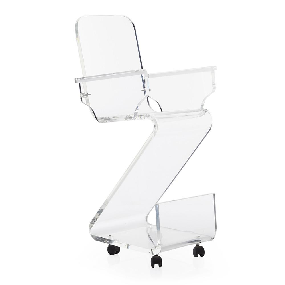 Lucite Bar Stool