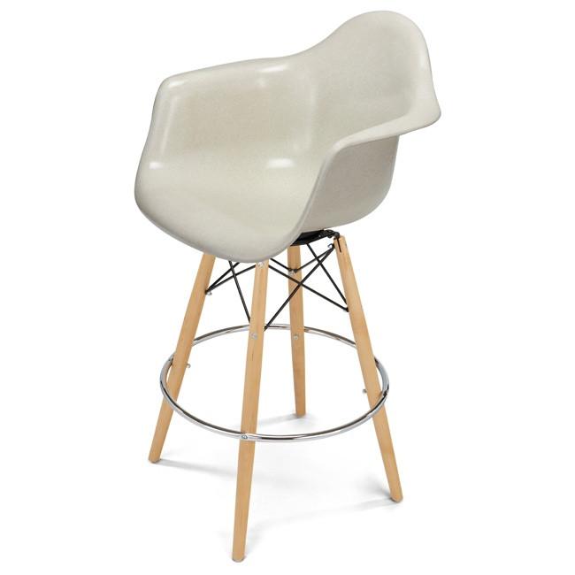 Shell Dowel Bar Stool Swivel Base