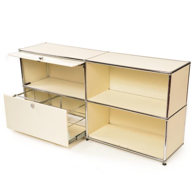 Haller 220 Shelf Unit - Cream